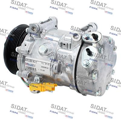 Sidat 1.1512A - Компрессор кондиционера autospares.lv