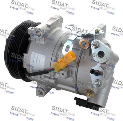 Sidat 1.1524A - Компрессор кондиционера autospares.lv