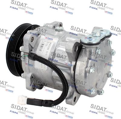 Sidat 1.1212A - Компрессор кондиционера autospares.lv