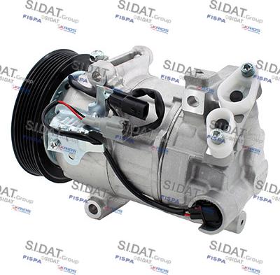 Sidat 1.2153A - Компрессор кондиционера autospares.lv