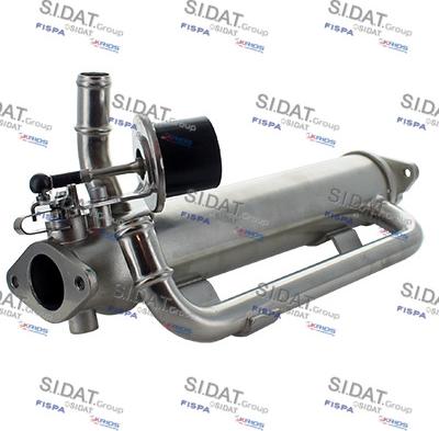 Sidat 83.1224A2 - Радиатор, рециркуляция ОГ autospares.lv