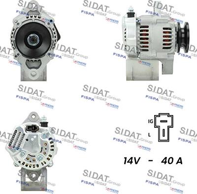 Sidat A12DE0091A2 - Генератор autospares.lv