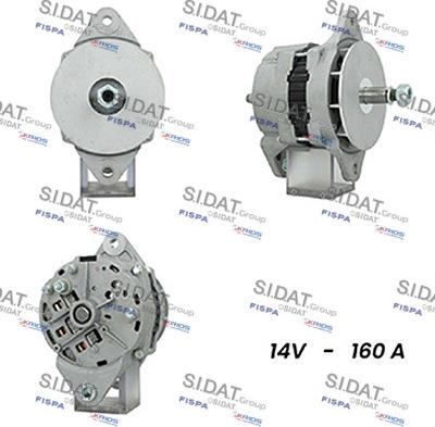 Sidat A12DR1100A2 - Генератор autospares.lv