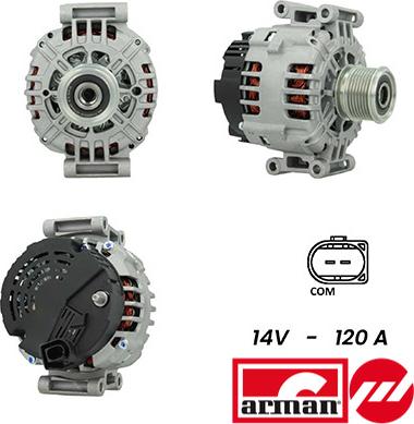 Sidat A12VA0141AS - Генератор autospares.lv