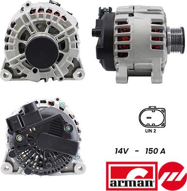 Sidat A12VA0156AS - Генератор autospares.lv