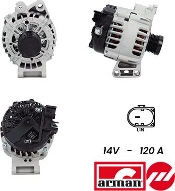 Sidat A12VA1053AS - Генератор autospares.lv