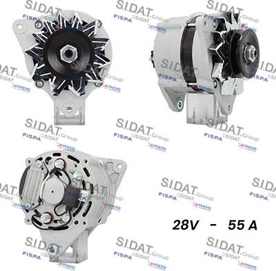 Sidat A24ML0012A2 - Генератор autospares.lv