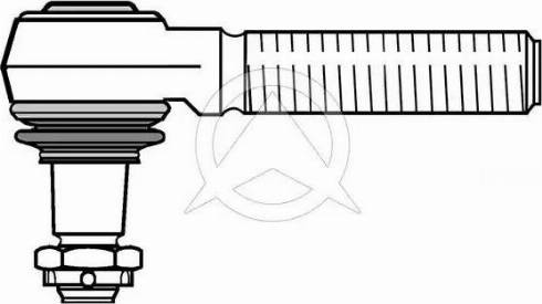 Sidem 44031 - Наконечник рулевой тяги, шарнир autospares.lv