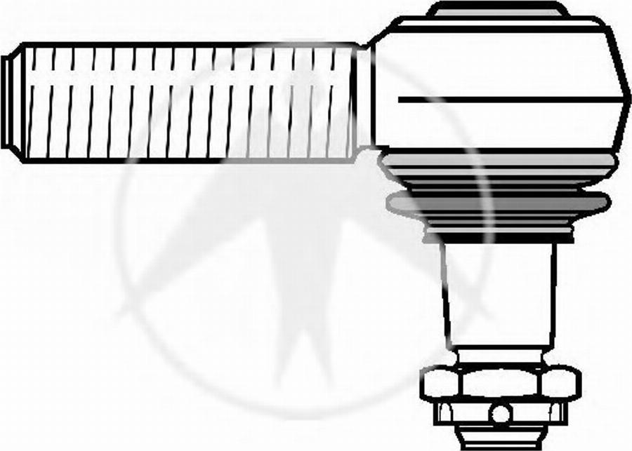 Sidem 62331 - Наконечник рулевой тяги, шарнир autospares.lv