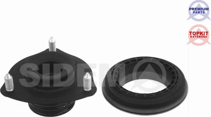 Sidem 847407 KIT - Опора стойки амортизатора, подушка autospares.lv