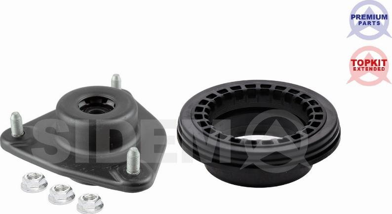 Sidem 887411 KIT - Опора стойки амортизатора, подушка autospares.lv