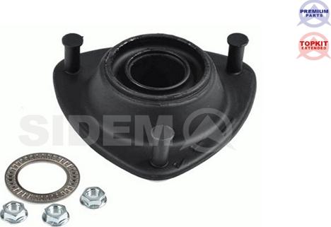 Sidem 877403 KIT - Опора стойки амортизатора, подушка autospares.lv