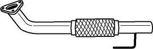 Sigam 40219 - Труба выхлопного газа autospares.lv