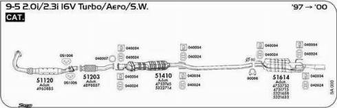 Sigam 040034 - Кронштейн, втулка, система выпуска ОГ autospares.lv