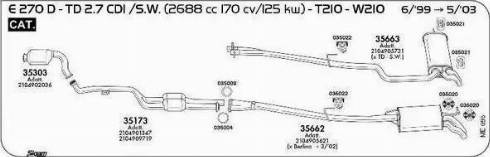 Sigam 035004 - Уплотнительное кольцо, труба выхлопного газа autospares.lv