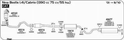 Sigam 010039 - Крепление системы выпуска ОГ autospares.lv