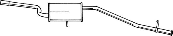 Sigam 12681 - Глушитель выхлопных газов, конечный autospares.lv