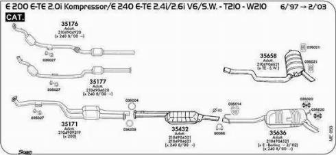 Sigam 035004 - Уплотнительное кольцо, труба выхлопного газа autospares.lv