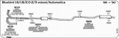 Sigam 025014 - Прокладка, труба выхлопного газа autospares.lv
