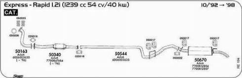 Sigam 025016 - Прокладка, труба выхлопного газа autospares.lv