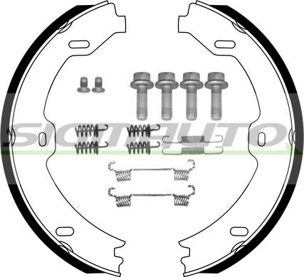 SIGMAUTO 1496-1 - Комплект тормозов, ручник, парковка autospares.lv