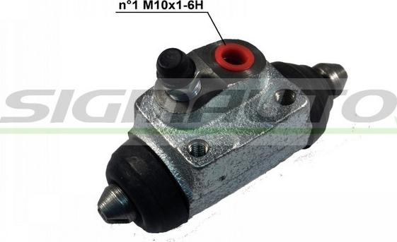 SIGMAUTO BC0863 - Колесный тормозной цилиндр autospares.lv