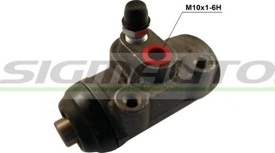 SIGMAUTO BC1569 - Колесный тормозной цилиндр autospares.lv