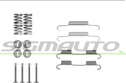 SIGMAUTO SK0896 - Комплектующие, барабанный тормозной механизм autospares.lv