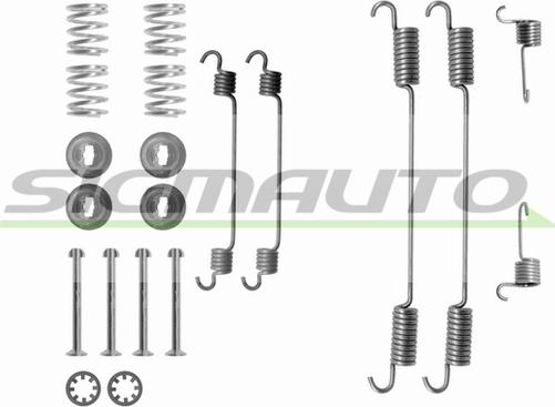 SIGMAUTO SK0740 - Комплектующие, барабанный тормозной механизм autospares.lv