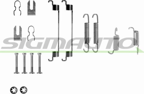 SIGMAUTO SK0783 - Комплектующие, барабанный тормозной механизм autospares.lv