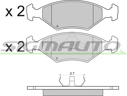 Protechnic PRP1375 - Тормозные колодки, дисковые, комплект autospares.lv