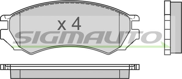 Finwhale V635 - Тормозные колодки, дисковые, комплект autospares.lv