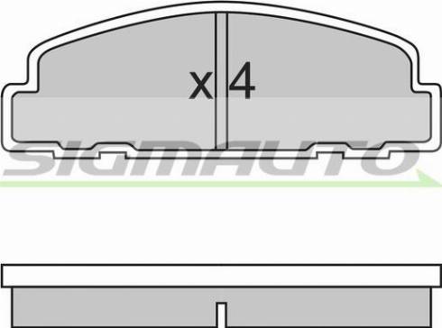 Roadhouse 2216.00 - Тормозные колодки, дисковые, комплект autospares.lv