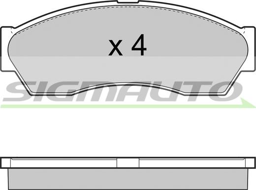 Delphi LP2270IN - Тормозные колодки, дисковые, комплект autospares.lv