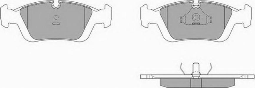 Simer 494 - Тормозные колодки, дисковые, комплект autospares.lv