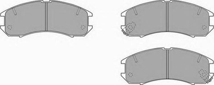 Simer 493 - Тормозные колодки, дисковые, комплект autospares.lv