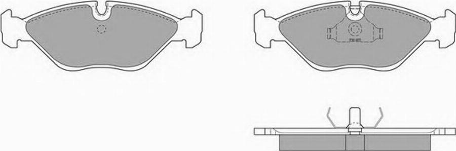 Simer 415 - Тормозные колодки, дисковые, комплект autospares.lv