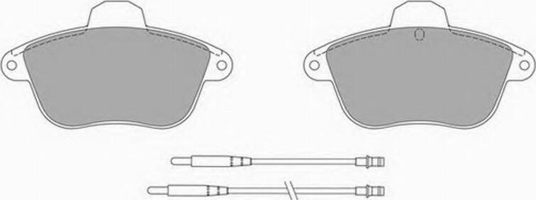 Simer 563 - Тормозные колодки, дисковые, комплект autospares.lv