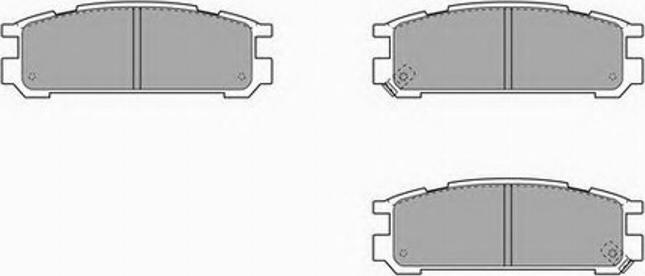 Simer 628 - Тормозные колодки, дисковые, комплект autospares.lv