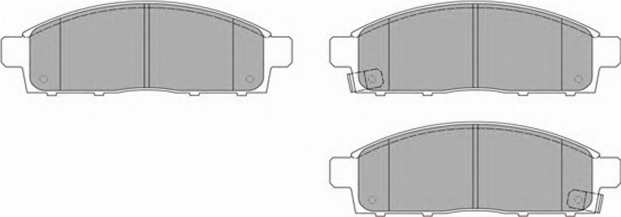 Simer 1067 - Тормозные колодки, дисковые, комплект autospares.lv