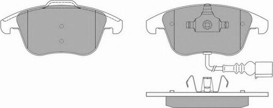 Simer 1008 - Тормозные колодки, дисковые, комплект autospares.lv