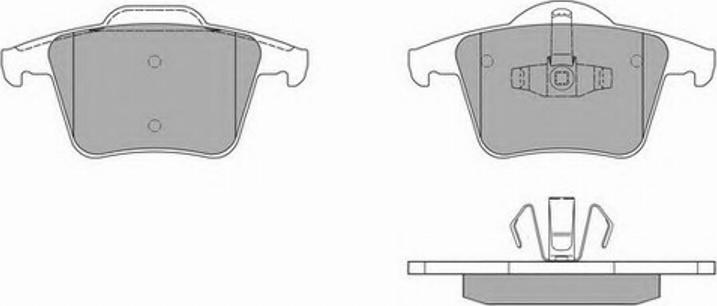 Simer 1003 - Тормозные колодки, дисковые, комплект autospares.lv