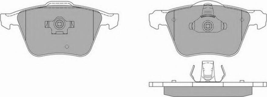 Simer 1002 - Тормозные колодки, дисковые, комплект autospares.lv