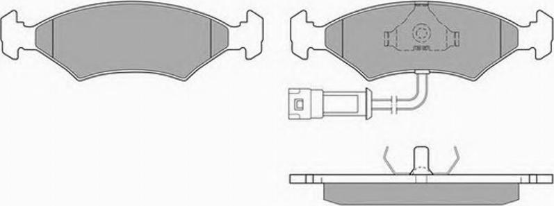 Simer 359 - Тормозные колодки, дисковые, комплект autospares.lv