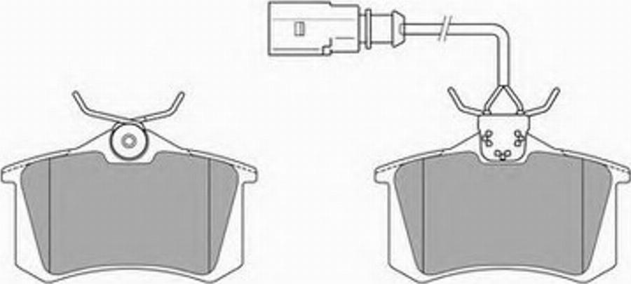 Simer 3833 - Тормозные колодки, дисковые, комплект autospares.lv