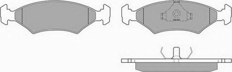 Simer 235 - Тормозные колодки, дисковые, комплект autospares.lv