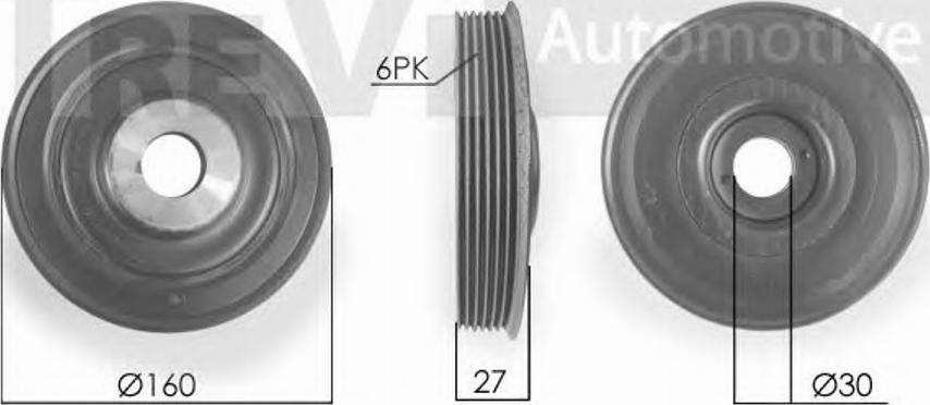 S&K SK469901 - Шкив коленчатого вала autospares.lv