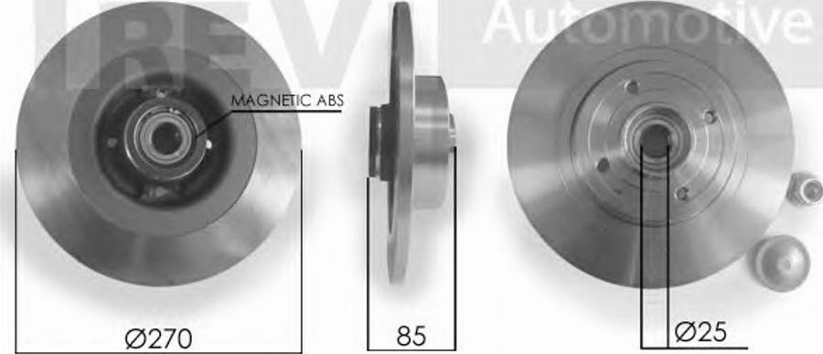 S&K SK20107 - Тормозной диск autospares.lv