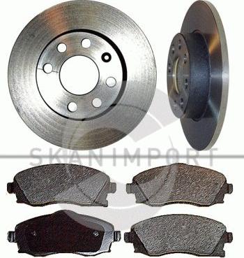 SKANIMPORT 624-5981 - Дисковый тормозной механизм, комплект autospares.lv