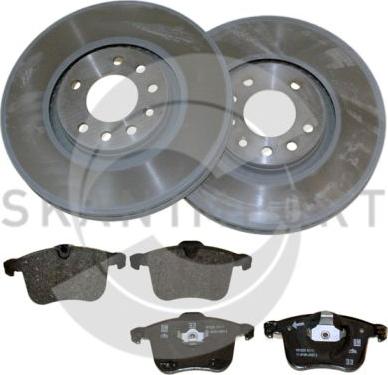 SKANIMPORT 624-500 - Дисковый тормозной механизм, комплект autospares.lv